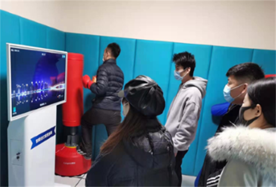 体育艺术部举行心理健康教育发展中心参观体验活动